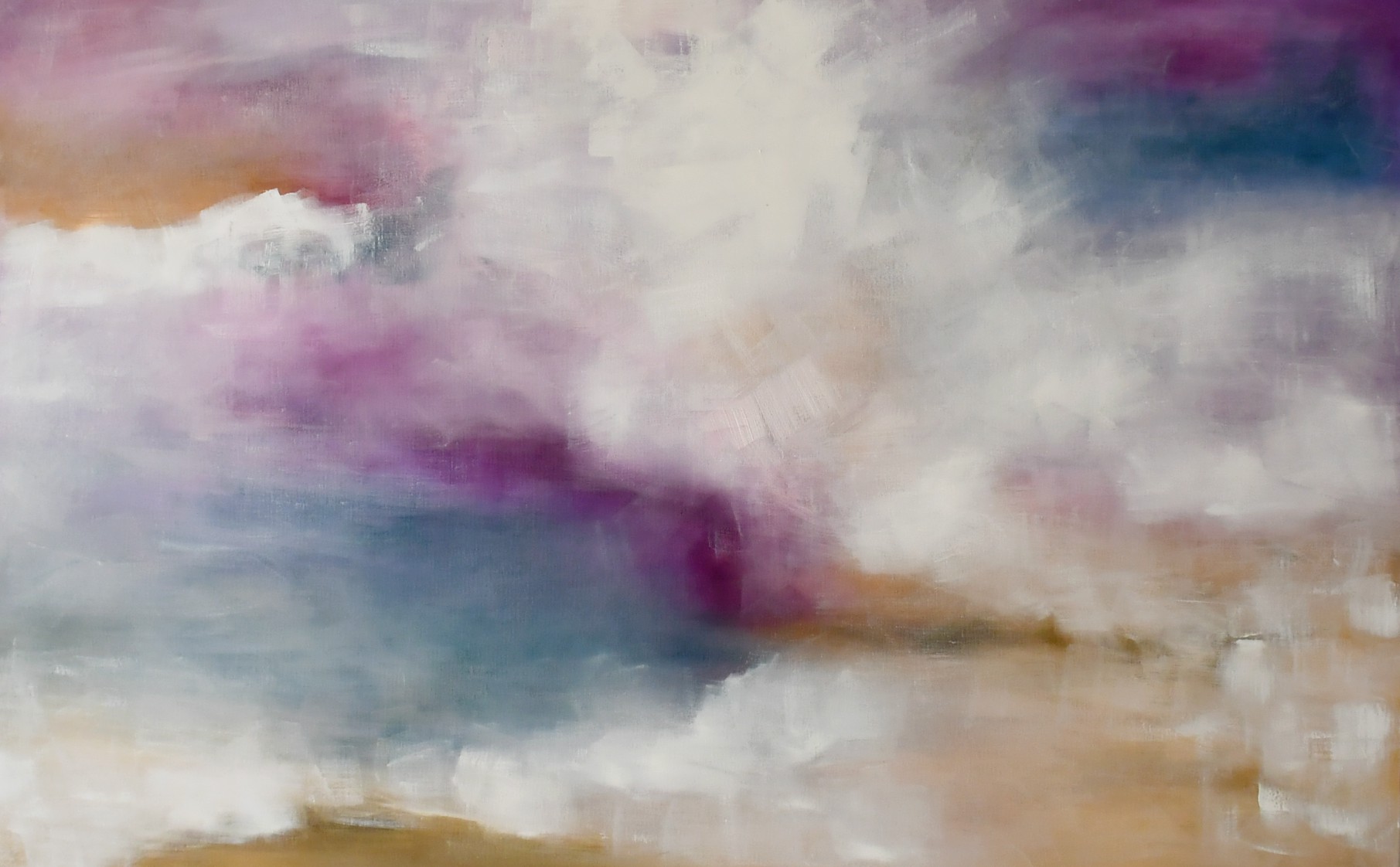 misty morning - original
