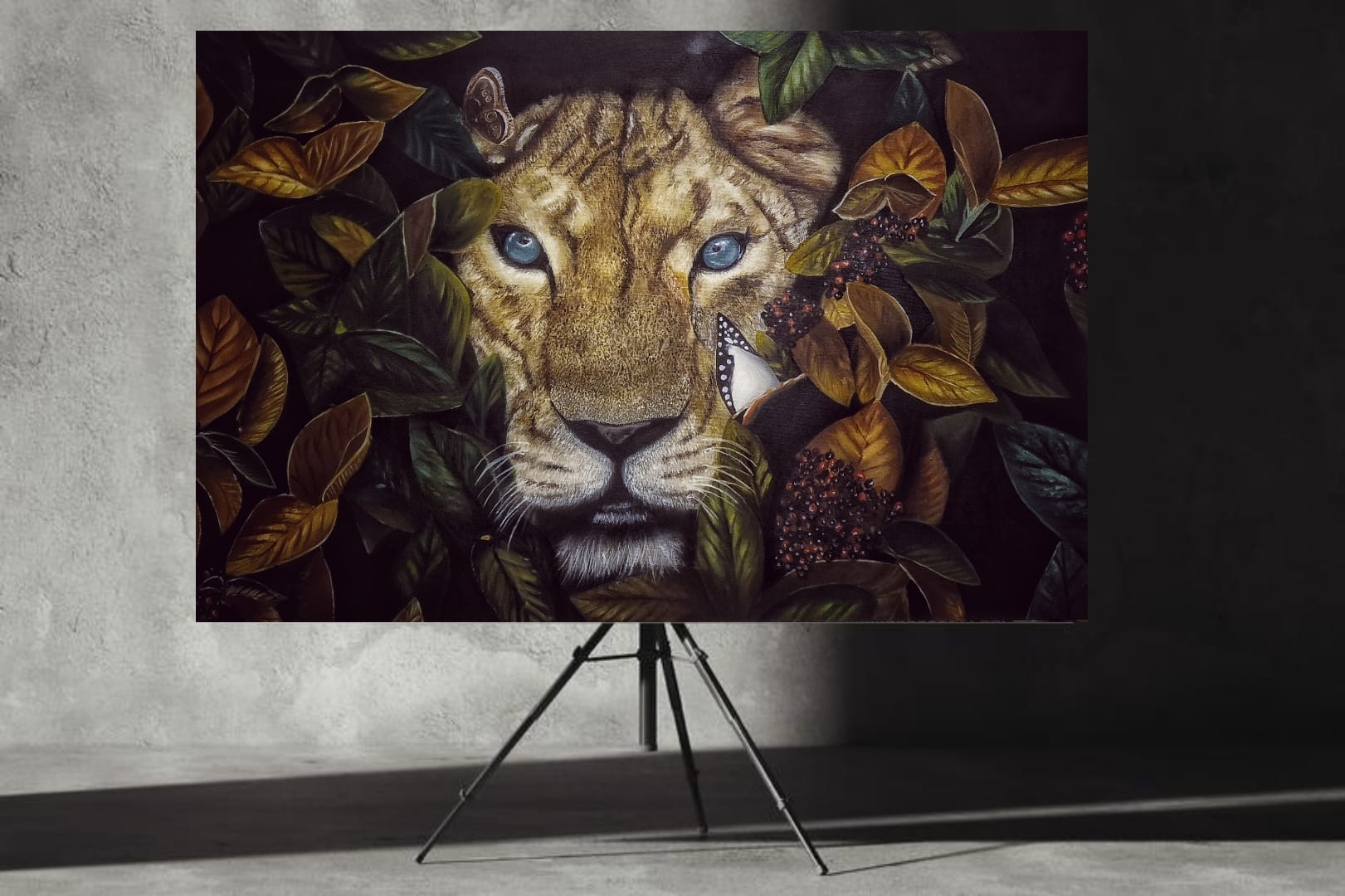 Wild Presence - Oil Painting
