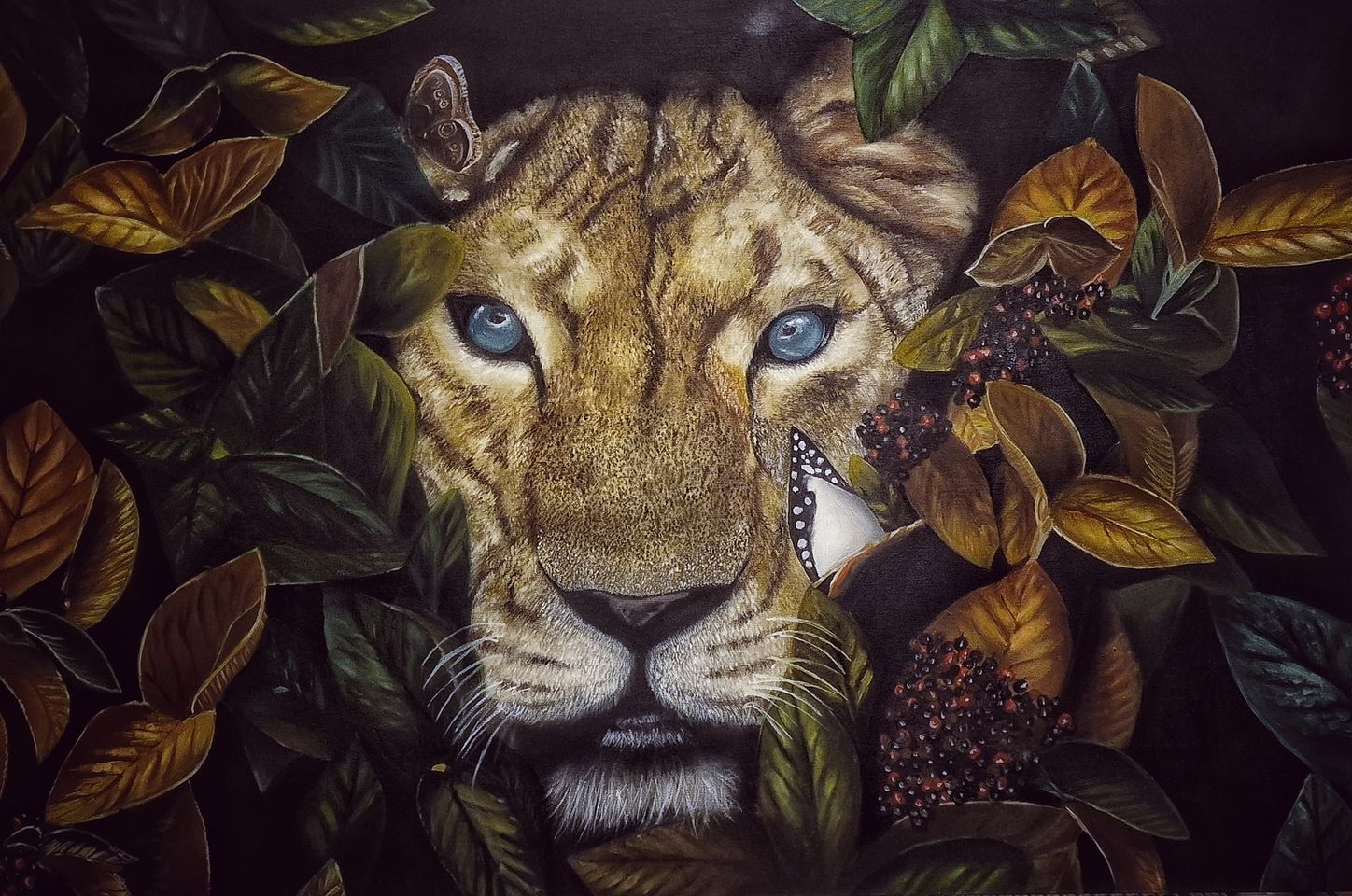 Wild Presence - Oil Painting